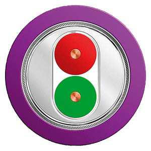 SIMATIC NET, СТАНДАРТНЫЙ ЭКРАНИРОВАННЫЙ PROFIBUS КАБЕЛЬ ДЛЯ БЫСТРОГО МОНТАЖА (FC), 2-ЖИЛЬНЫЙ, ПОСТАВКА ПО МЕТРАЖУ ОТРЕЗКАМИ ДЛИНОЙ 20 ... 1000 M