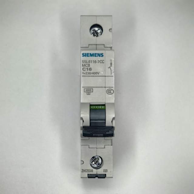 АВТОМАТИЧЕСКИЙ ВЫКЛЮЧАТЕЛЬ 230/400V 6KA, 1-ПОЛ., C, 16A