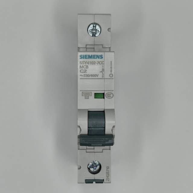 АВТОМАТИЧЕСКИЙ ВЫКЛЮЧАТЕЛЬ Iоткл.ном.=10КА 1-ПОЛЮСНЫЙ Iном=2А ТИП ЗАЩИТНОЙ ХАР-КИ=C Uном=400В АС  ШИ
