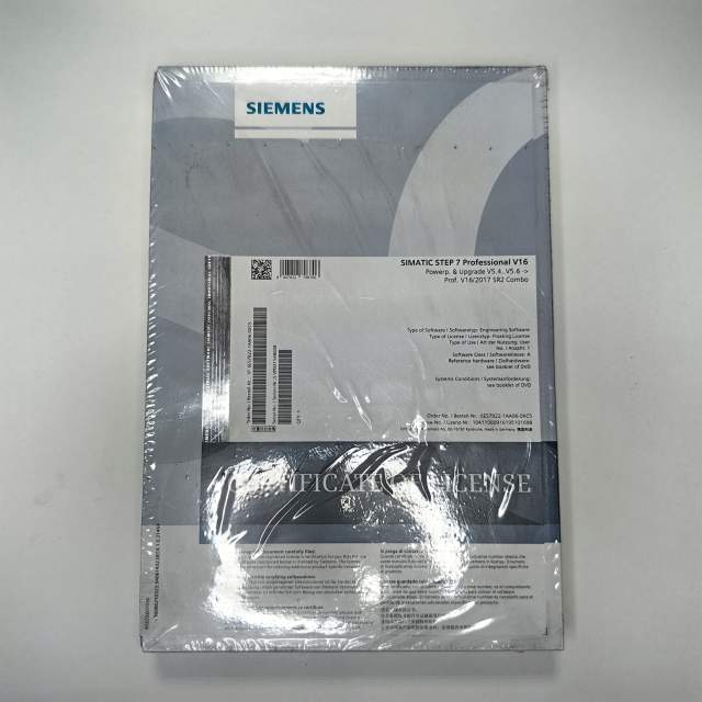 SIMATIC STEP 7 Prof. V16; обновление и расширение функционала ПО STEP 7 V5.4.. V5.6 -> V16/2017 SR2; плавающая Combo-лицензия; ПО разработки в рамках TIA Portal; ПО и документация на DVD; лицензионный ключ на USB-накопителе; класс A, 6 языков: нем., англ.
