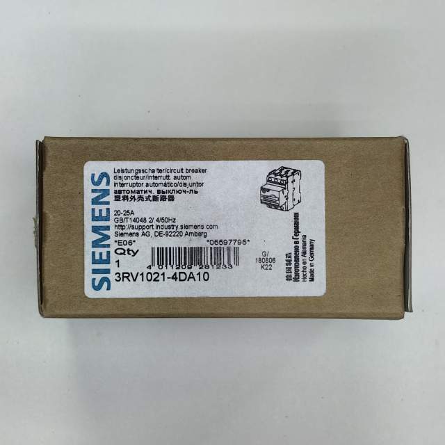 АВТОМАТИЧЕСКИЙ ВЫКЛЮЧАТЕЛЬ, 20. .25 A, N-РАСЦЕПИТЕЛЬ 300 A, ТИПОРАЗМЕР S0, ДЛЯ ЗАЩИТЫ ЭЛЕКТРОДВИГАТЕ