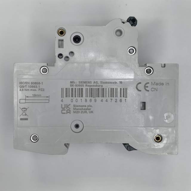 АВТОМАТИЧЕСКИЙ ВЫКЛЮЧАТЕЛЬ Iоткл.ном.=10КА 3-ПОЛЮСНЫЙ Iном=63А ТИП ЗАЩИТНОЙ ХАР-КИ=D Uном=400В АС  Ш