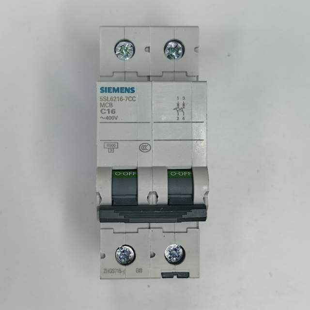 Автоматический выключатель Miniature circuit breaker 400 V 6kA, 2-pole, C, 16A Circuit breaker 400 V