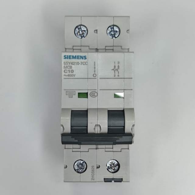 АВТОМАТИЧЕСКИЙ ВЫКЛЮЧАТЕЛЬ Iоткл.ном.=10КА 2-ПОЛЮСНЫЙ Iном=10А ТИП ЗАЩИТНОЙ ХАР-КИ=C Uном=400В АС  Ш