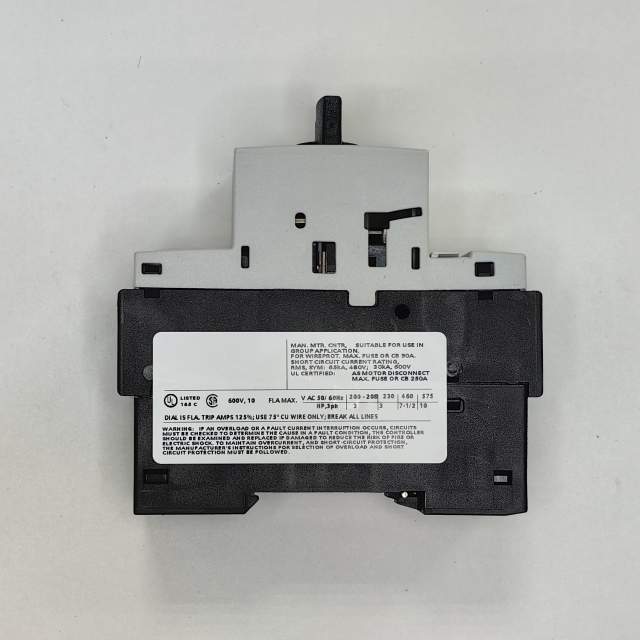 АВТОМАТИЧЕСКИЙ ВЫКЛЮЧАТЕЛЬ, 7.. 10 A, N-РАСЦЕПИТЕЛЬ 192 A, ТИПОРАЗМЕР S0, ЗАЩИТА ТРАНСФОРМАТОРА, КЛА