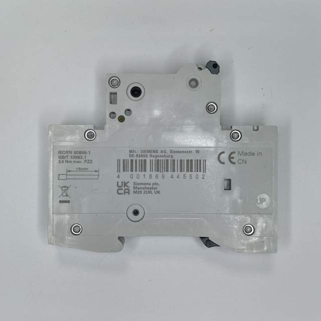 АВТОМАТИЧЕСКИЙ ВЫКЛЮЧАТЕЛЬ Iоткл.ном.=10КА 1-ПОЛЮСНЫЙ Iном=6А ТИП ЗАЩИТНОЙ ХАР-КИ=C Uном=400В АС  ШИ