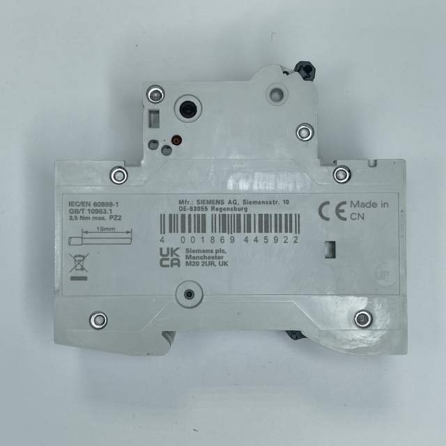 АВТОМАТИЧЕСКИЙ ВЫКЛЮЧАТЕЛЬ Iоткл.ном.=10КА 2-ПОЛЮСНЫЙ Iном=20А ТИП ЗАЩИТНОЙ ХАР-КИ=C Uном=400В АС  Ш