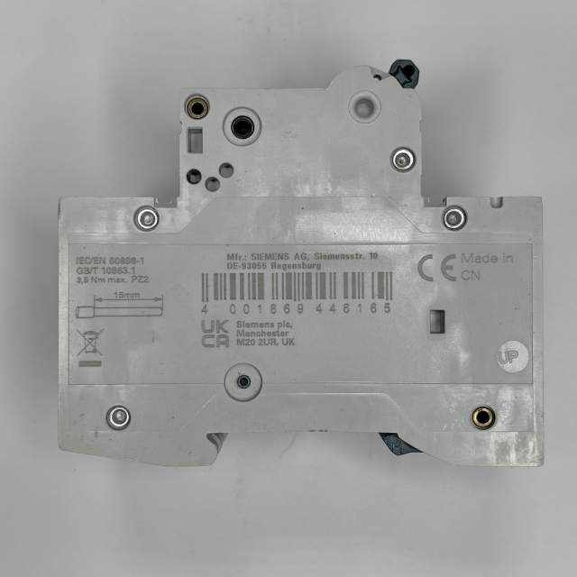 АВТОМАТИЧЕСКИЙ ВЫКЛЮЧАТЕЛЬ Iоткл.ном.=10КА 3-ПОЛЮСНЫЙ Iном=63А ТИП ЗАЩИТНОЙ ХАР-КИ=C Uном=400В АС  Ш