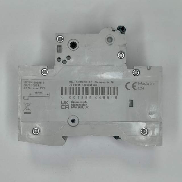 АВТОМАТИЧЕСКИЙ ВЫКЛЮЧАТЕЛЬ Iоткл.ном.=10КА 2-ПОЛЮСНЫЙ Iном=16А ТИП ЗАЩИТНОЙ ХАР-КИ=C Uном=400В АС  Ш