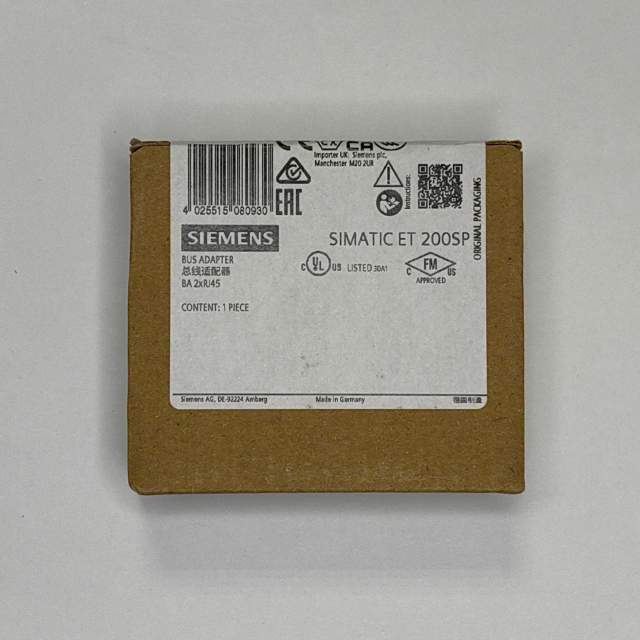 SIMATIC, ШИННЫЙ АДАПТЕР BA 2X RJ45, 2 РАЗЪЁМА RJ45 ДЛЯ ПОДКЛЮЧЕНИЯ К СЕТИ PROFINET