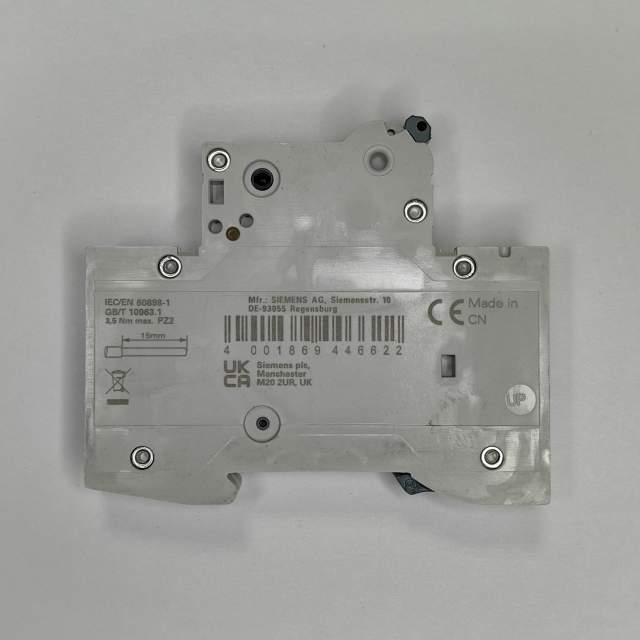 АВТОМАТИЧЕСКИЙ ВЫКЛЮЧАТЕЛЬ Iоткл.ном.=10КА 1-ПОЛЮСНЫЙ Iном=6А ТИП ЗАЩИТНОЙ ХАР-КИ=D Uном=400В АС  ШИ