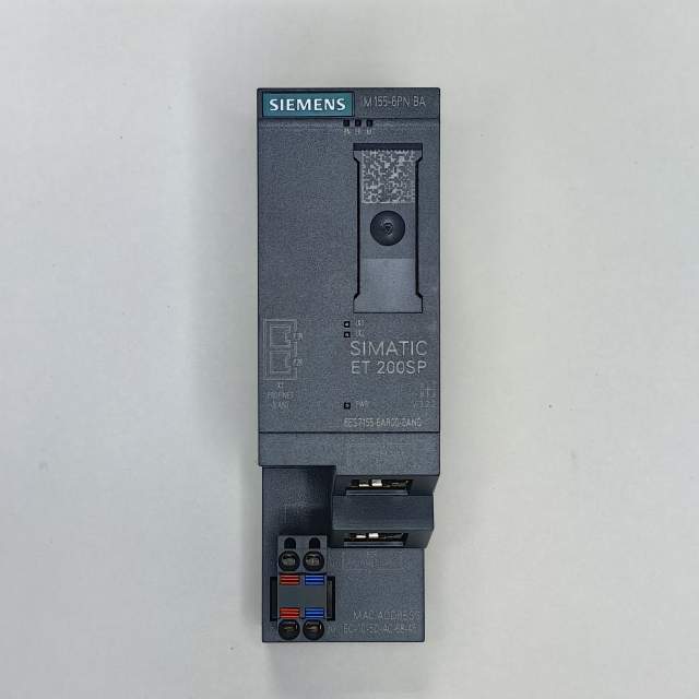 SIMATIC ET 200SP, ИНТЕРФЕЙСНЫЙ МОДУЛЬ IM155-6PN BASIC ДЛЯ СЕТИ PROFINET, МАКС. 12 ПЕРИФЕРИЙНЫХ МОДУЛЯ, 2 ВСТРОЕННЫХ РАЗЪЁМА RJ45, В КОМПЛЕКТЕ СЕРВЕРНЫЙ МОДУЛЬ